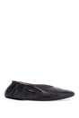 MARSELL Crinkled Leather Ballerina Flats