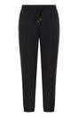 BRUNELLO CUCINELLI Techno Cotton Fleece Trousers with Zip & Stretch Bottom