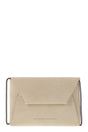 BRUNELLO CUCINELLI Mini Suede Clutch Handbag with Precious Chain