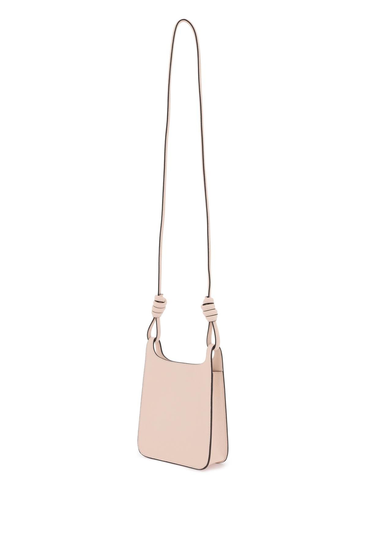 MCM Mini Grainy Leather Hobo Handbag