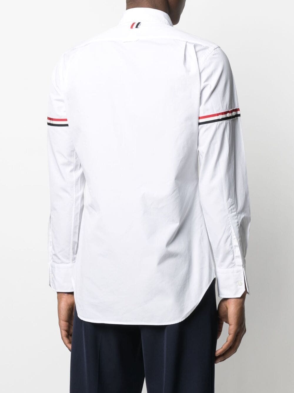 THOM BROWNE Classic Poplin Armband Shirt