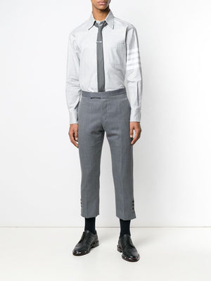 THOM BROWNE Men's 4-Bar Classic Cotton Shirt