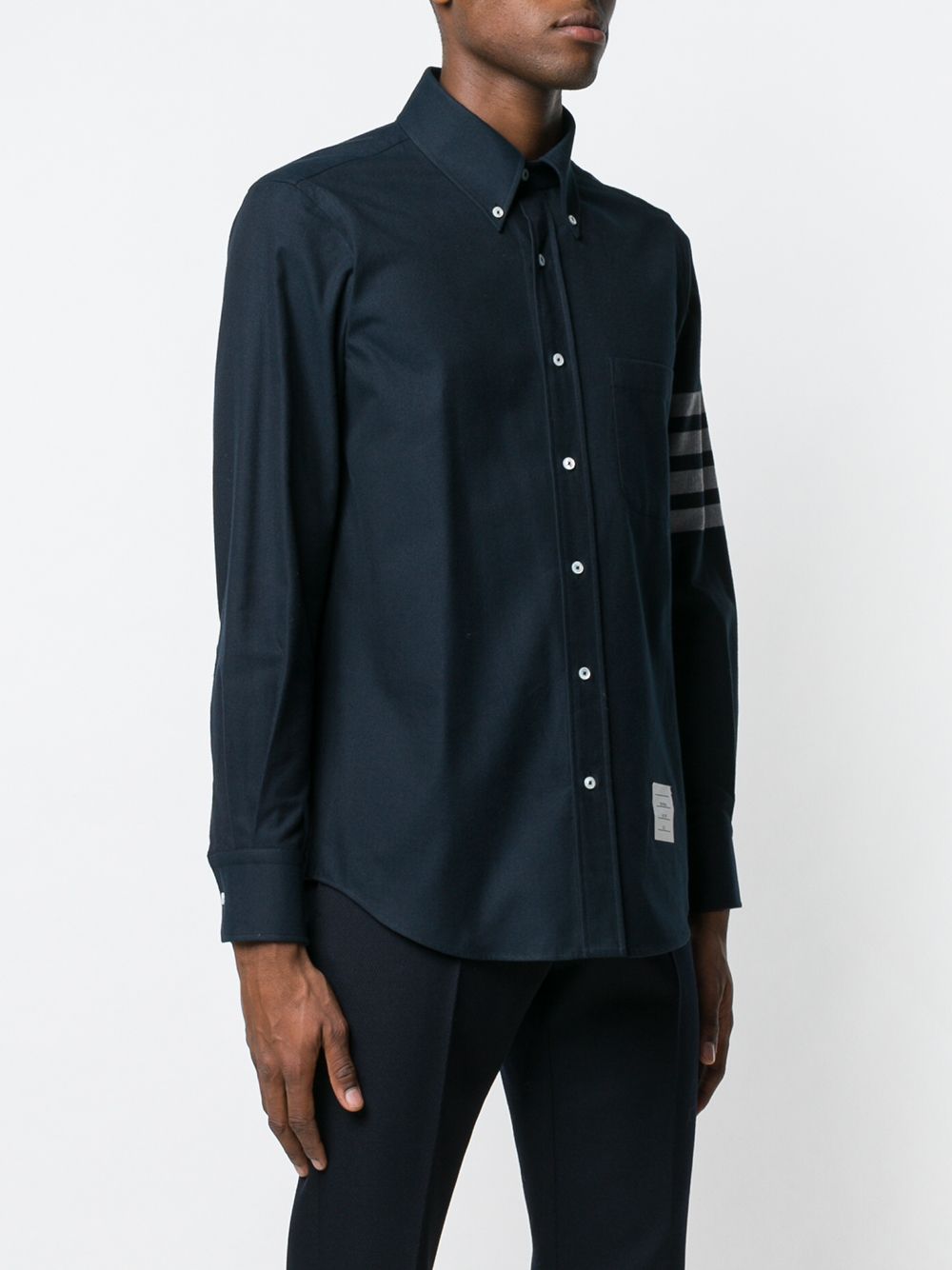 THOM BROWNE Men's 4-Bar Classic Cotton Shirt