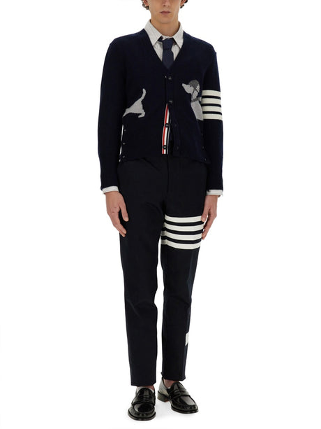 THOM BROWNE Straight Fit Mini Shirt