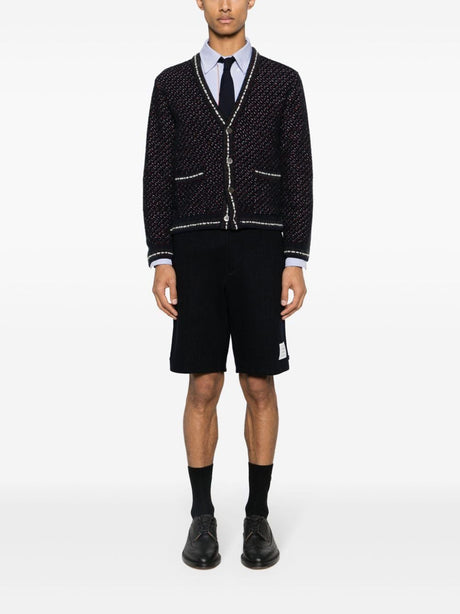 THOM BROWNE Straight Fit Button-Down Shirt - Men's