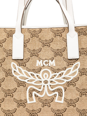 MCM Medium Himmel Shopper Bag