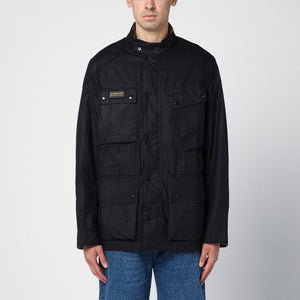 BARBOUR ブラックワックスコットンジャケット