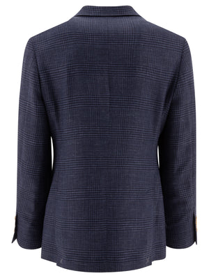 BRUNELLO CUCINELLI Men's Regular Fit Deconstructed Blazer