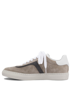 BRUNELLO CUCINELLI Women's Leather Slip-On Sneakers