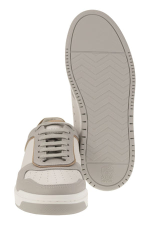 BRUNELLO CUCINELLI Calfskin Basket Sneakers