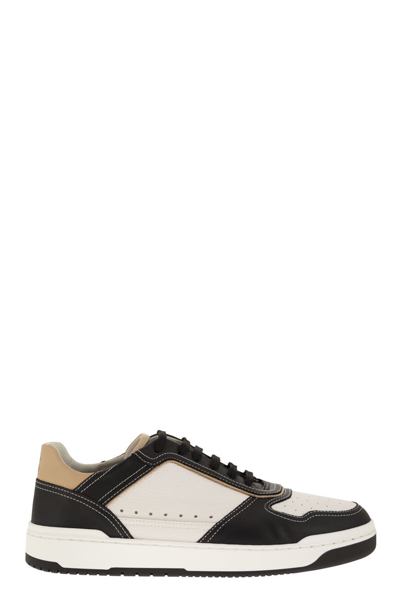 BRUNELLO CUCINELLI Calfskin Basket Sneakers