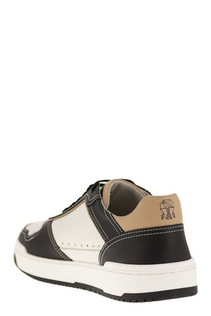 BRUNELLO CUCINELLI Calfskin Basket Sneakers