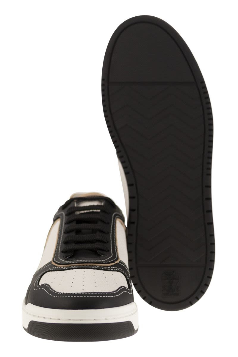 BRUNELLO CUCINELLI Calfskin Basket Sneakers