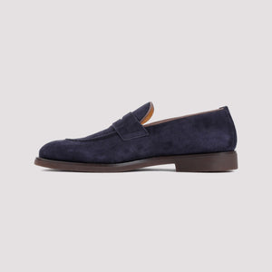 BRUNELLO CUCINELLI Luxury Suede Loafers for Men - Fall Collection