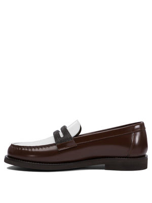 BRUNELLO CUCINELLI Timeless Women's Leather Loafers - SS25 Collection