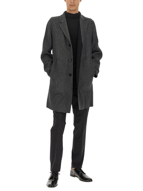 THEORY Single-Breasted Wool Cashmere Jacket - Size L