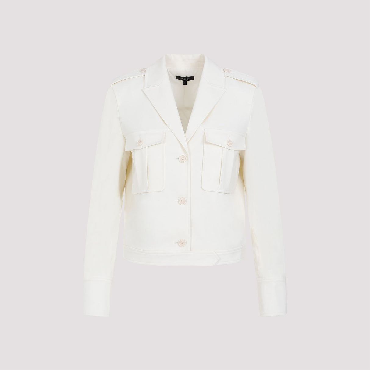 THEORY Women's Wool Boxy Jacket for SS24