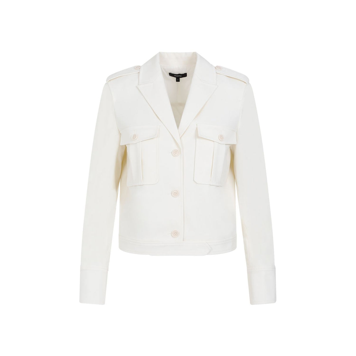 THEORY Women's Wool Boxy Jacket for SS24