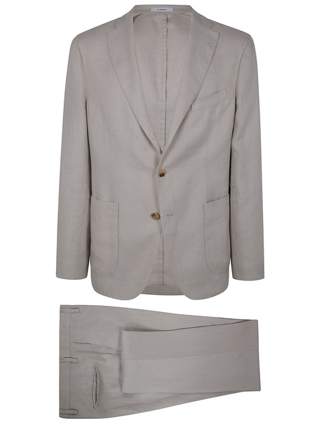 BOGLIOLI Men's Linen Suit for SS25