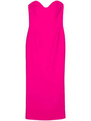 THE NEW ARRIVALS BY ILKYAZ OZEL Strapless Pencil Midi Dress