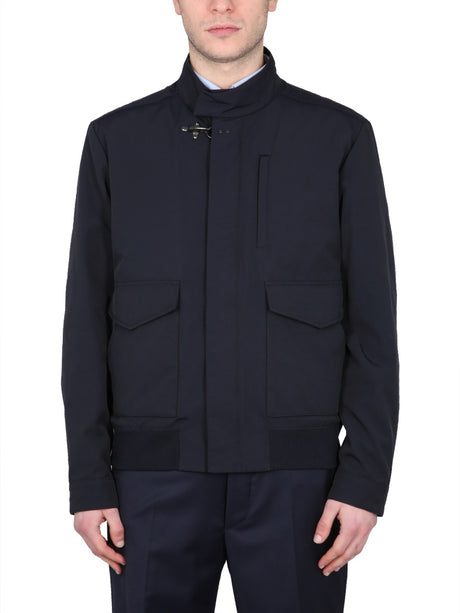 FAY Men's Legacy Jacket with Hook Closure