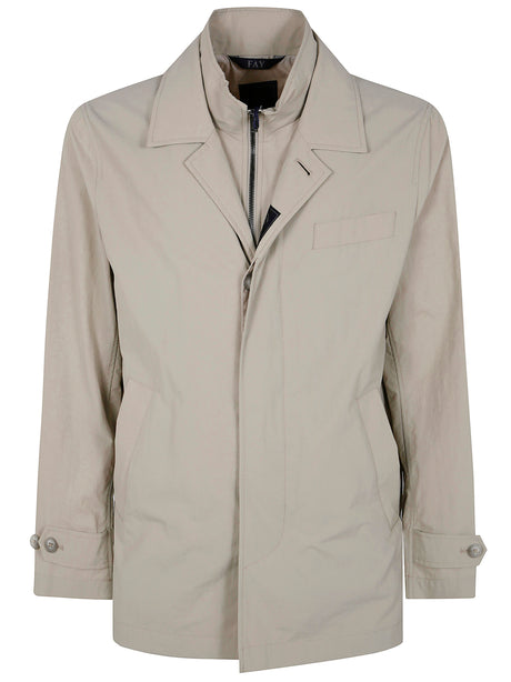 FAY Lightweight Polyamide Jacket for Men - SS25 Collection