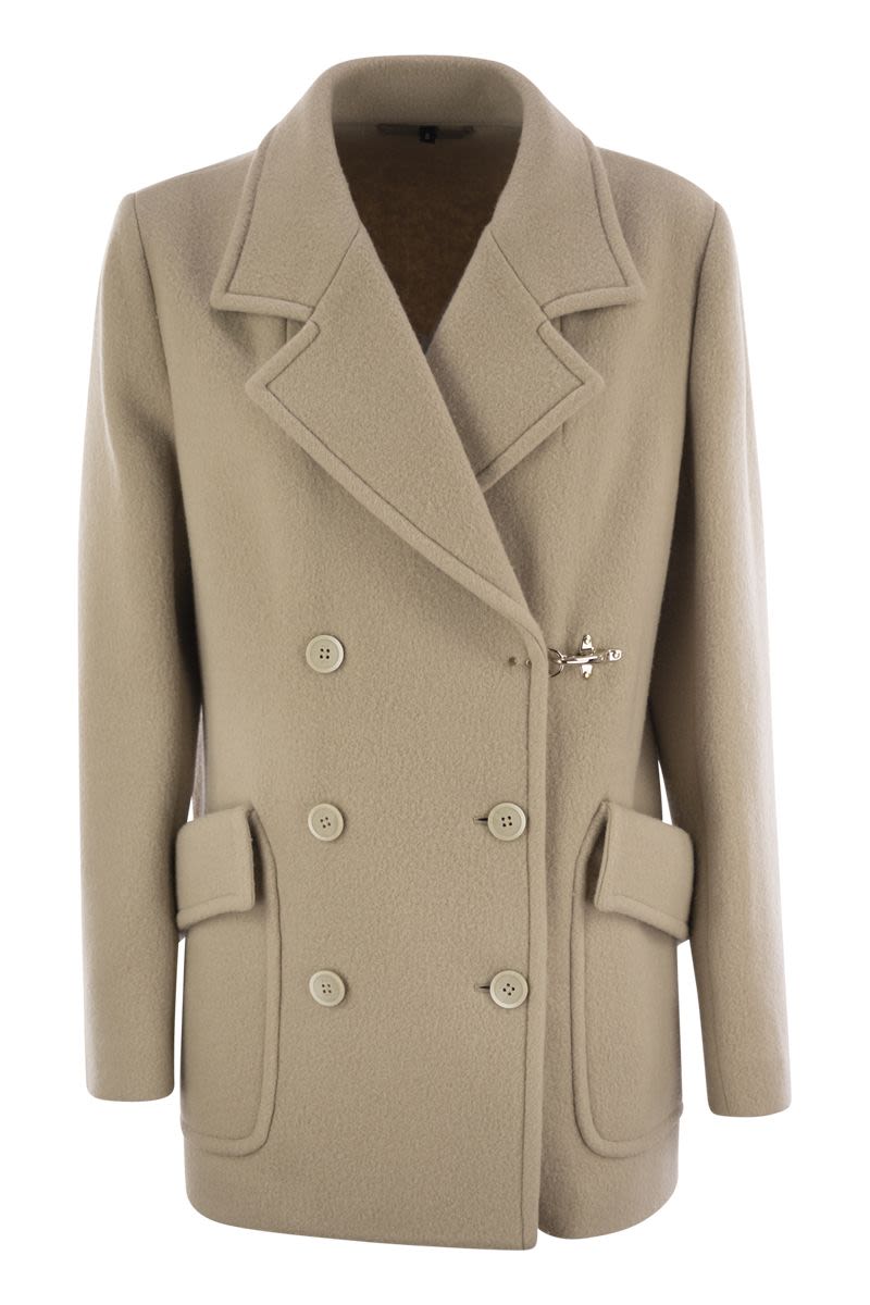 FAY Wool and Cashmere Peacoat