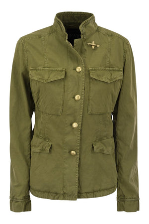 FAY Women's Slim Fit Safari Jacket