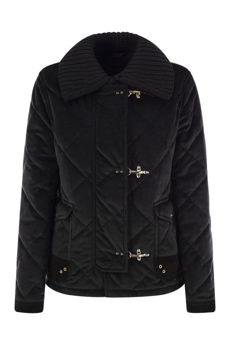 FAY Mini Padded Hooks Outerwear for Women