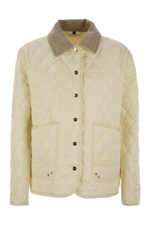 FAY Mini Diamond Quilted Nylon Shirt Jacket