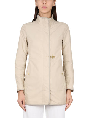 FAY High Neck Zipper and Hook Women's Jacket