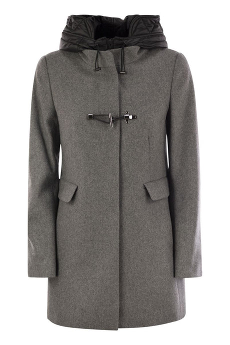 FAY Toggle Jacket in Wool Cloth - Women’s Outerwear