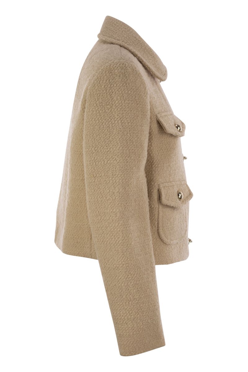 FAY Elegant 3-Hook Wool Jacket for Women