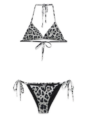 DOLCE & GABBANA Leopard-Print Mini Bikini