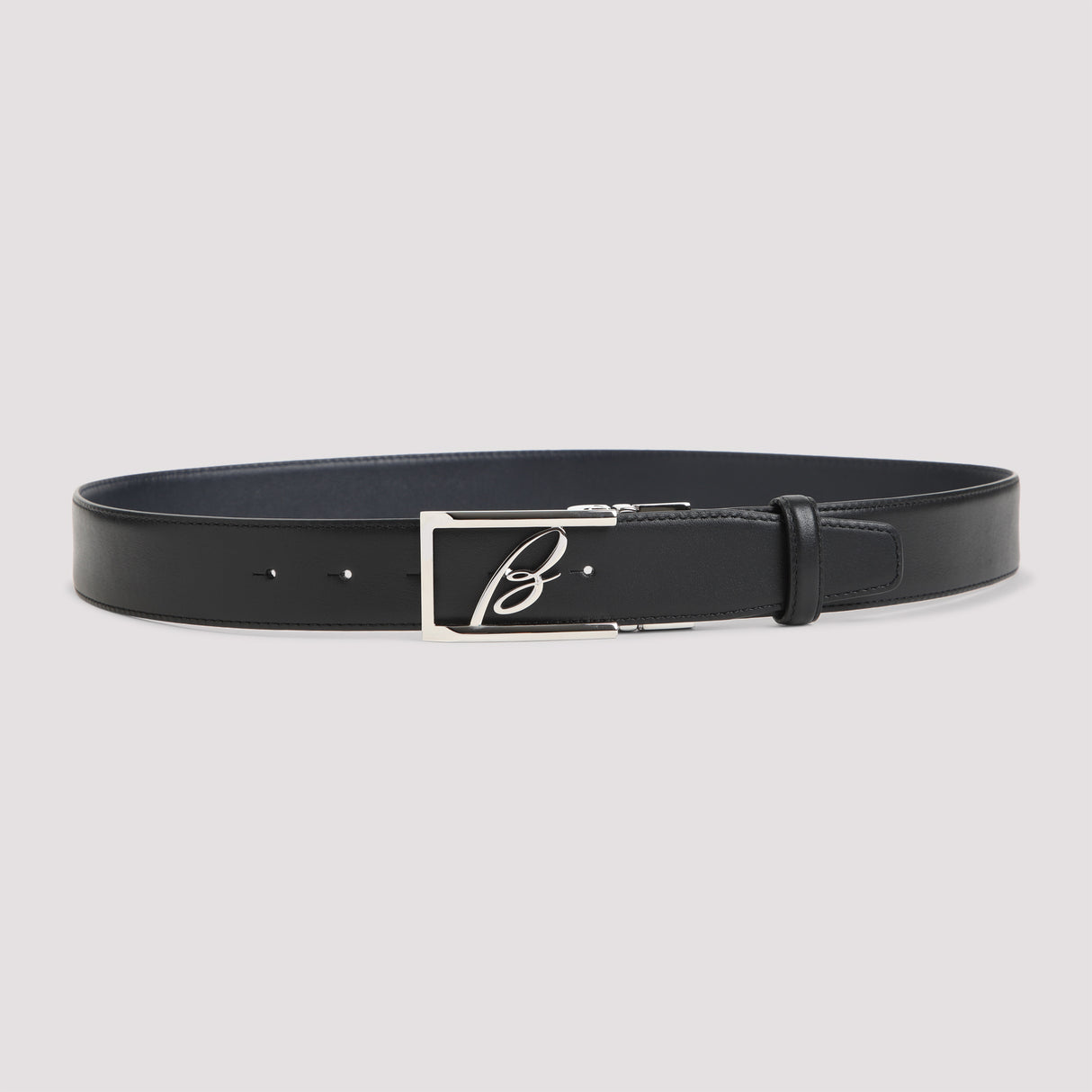 BRIONI Classic Leather Belt - 3.5cm