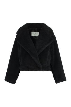 MAX MARA Vegan Fur Jacket with Lapel Collar for Women