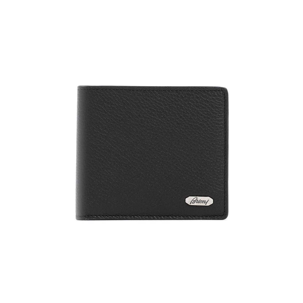 BRIONI Mini Leather Wallet - Elegant Craftsmanship for Men