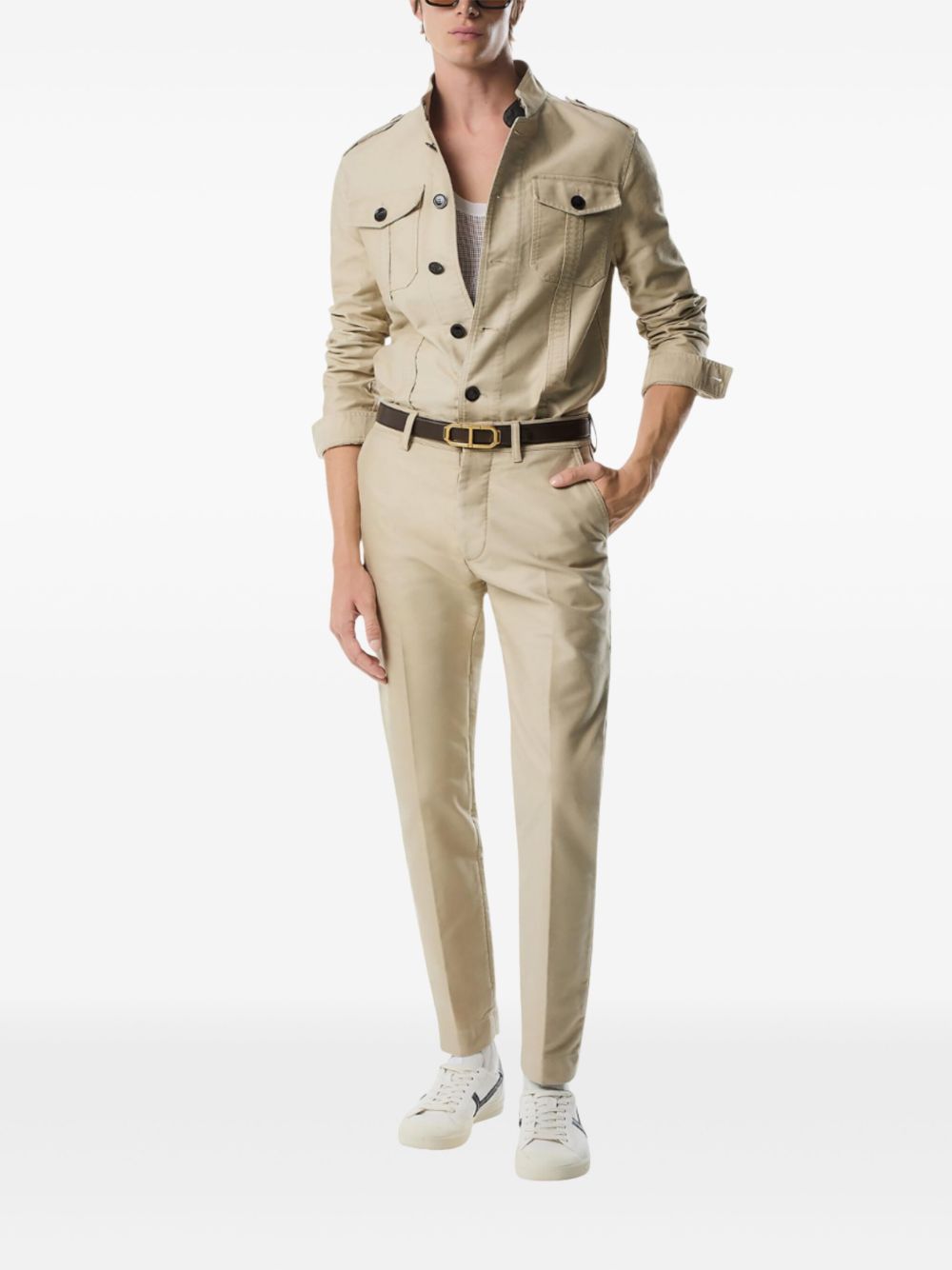 TOM FORD Men's Overshirt for Spring/Summer 2025