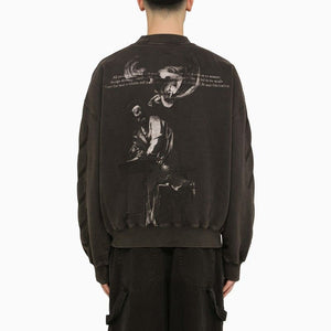 OFF-WHITE Oversized Crewneck Sweatshirt - S. Matthew