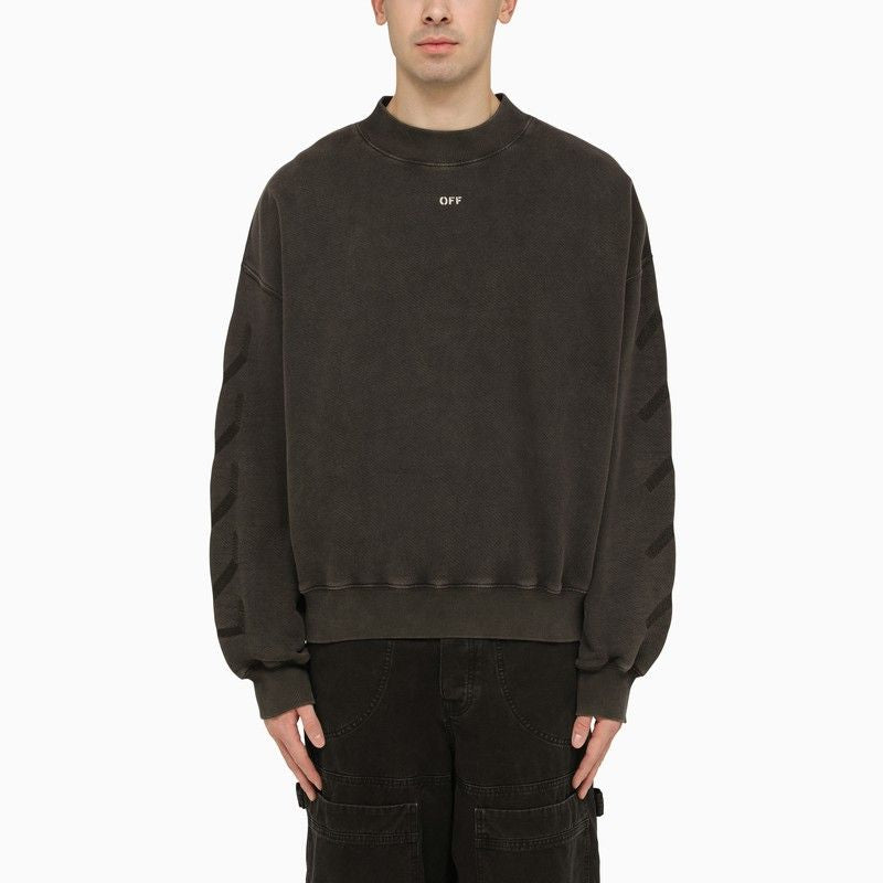 OFF-WHITE Oversized Crewneck Sweatshirt - S. Matthew