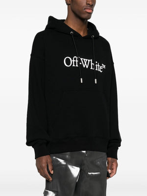 OFF-WHITE 都市型スケートフーディ クリスプホワイト - オーバーサイズフィット