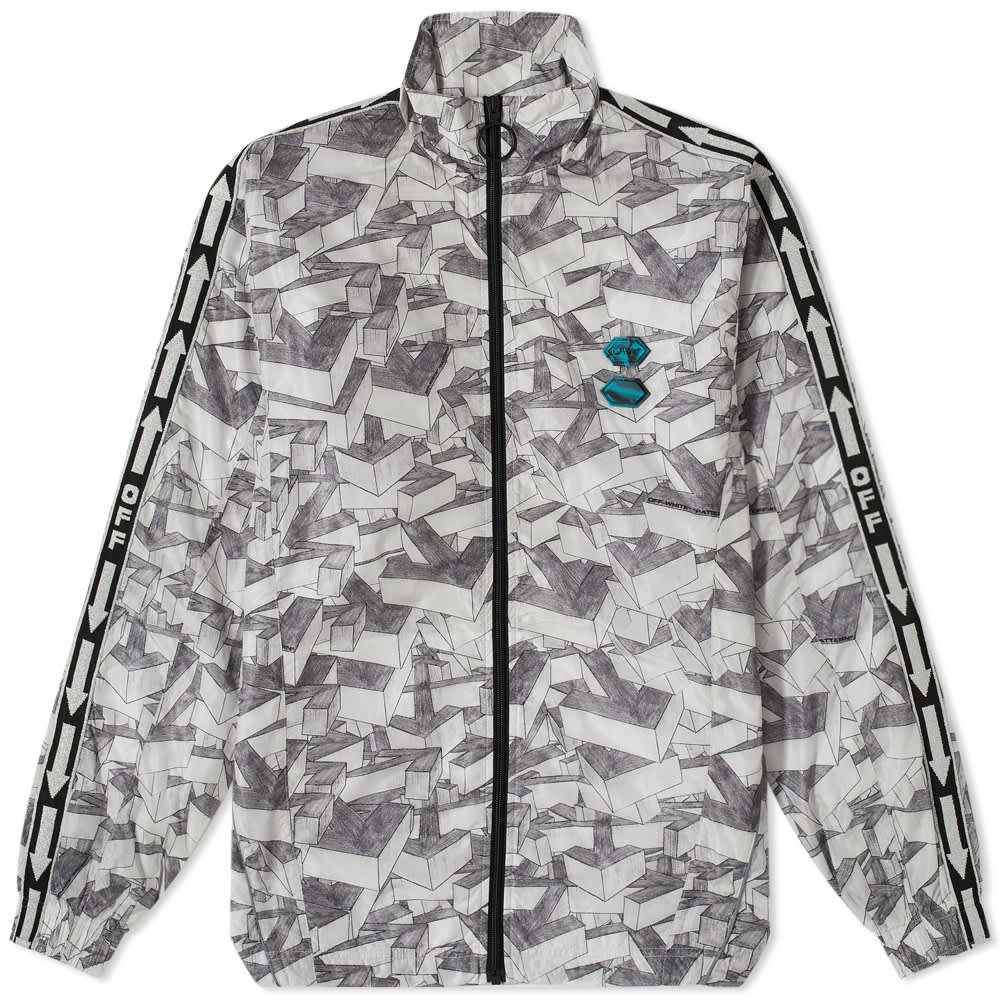 OFF-WHITE Arrows Pattern Track Jacket for Men - SS24 Collection