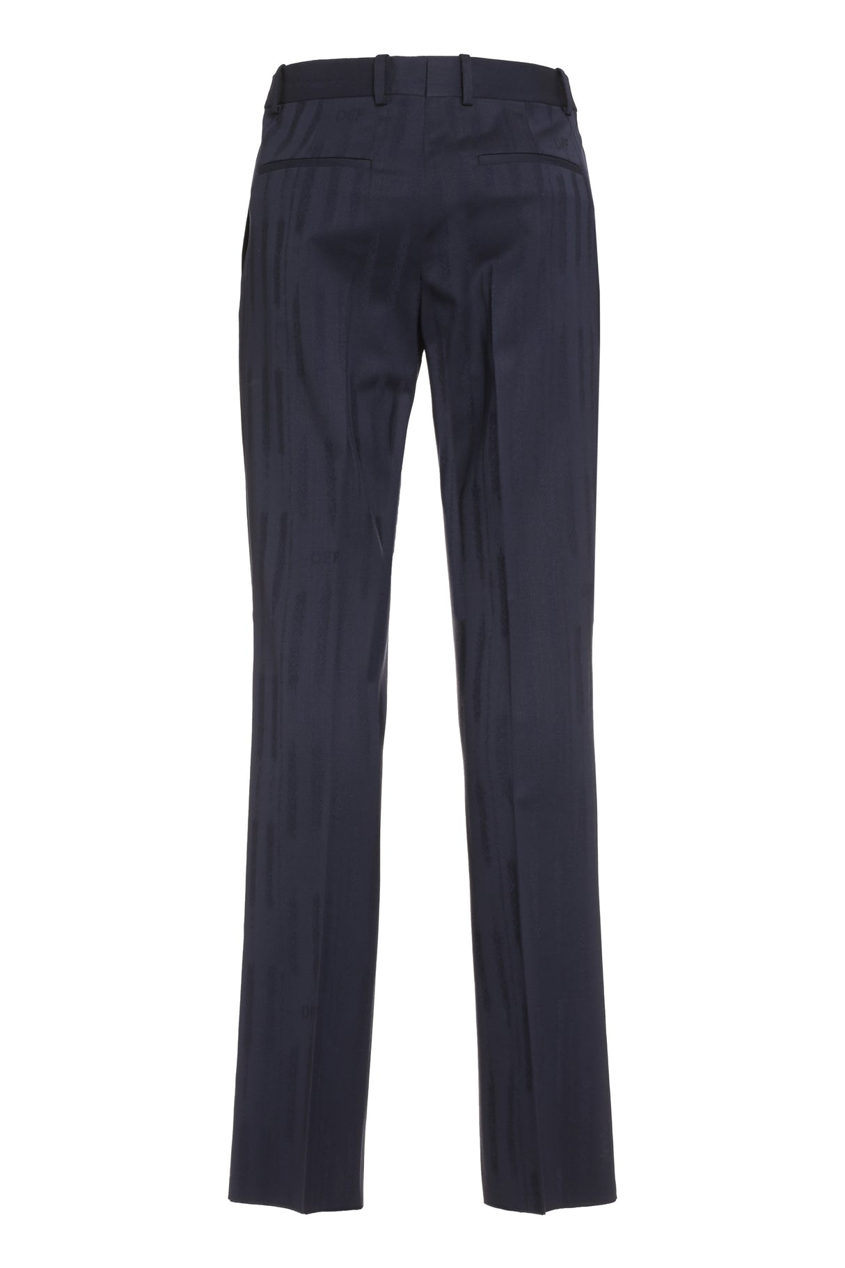 OFF-WHITE Slim Fit Tailored Trousers