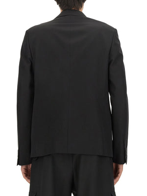 OFF-WHITE Single-Breasted Wool Jacket - Regular Fit (Size 48 IT)