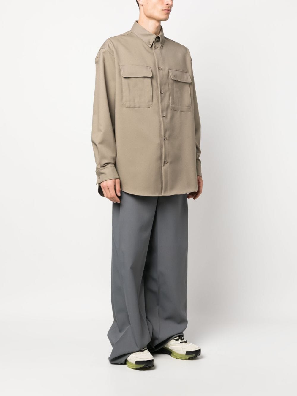 OFF-WHITE Technical Fabric Overshirt