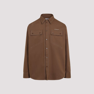 OFF-WHITE Cotton Stitch COTGAB Shirt for Men - SS25