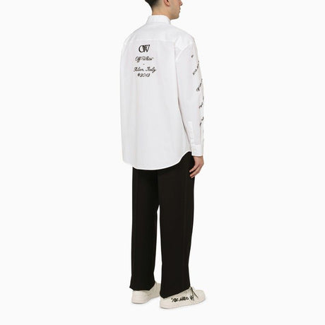 OFF-WHITE メンズ ブラックロングトップ