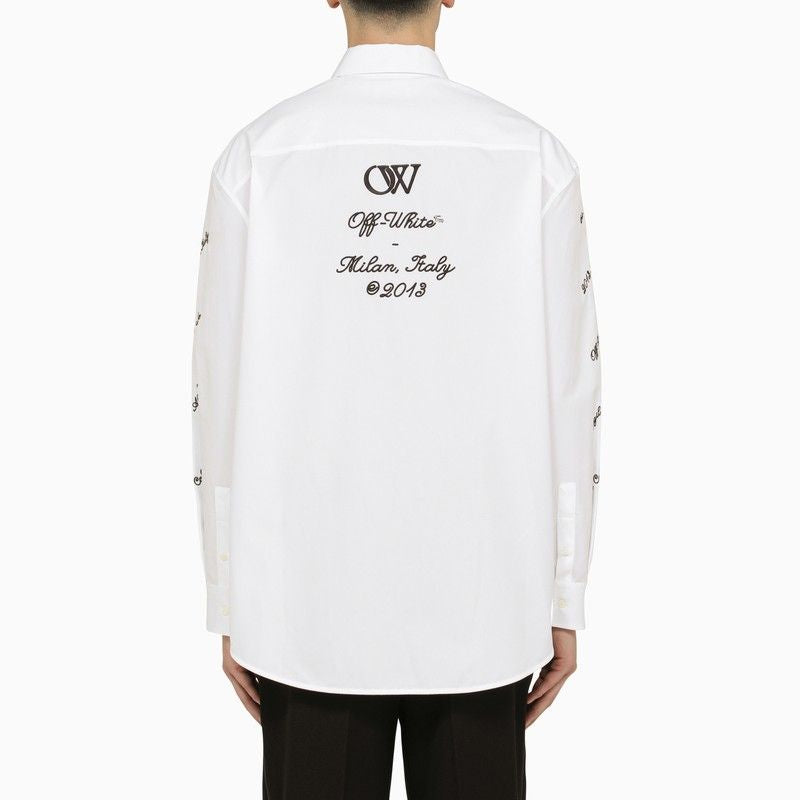 OFF-WHITE Logo Heavyweight Overshirt