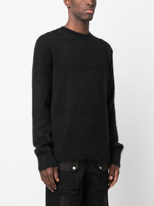 OFF-WHITE Wool Blend Arrow Intarsia Crew-Neck Sweater