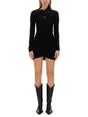 OFF-WHITE Chic Slim Fit Mini Dress - Size 40